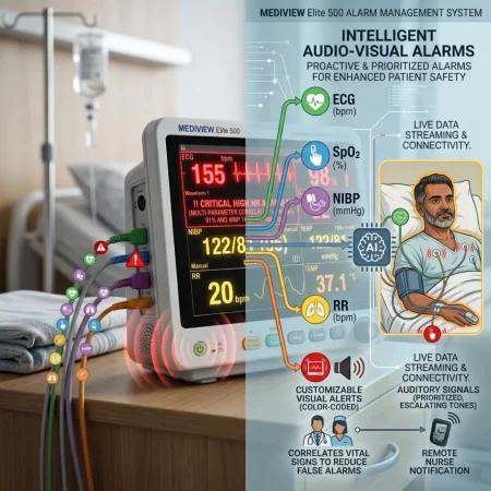 5 Parameter Patient Monitor (3)