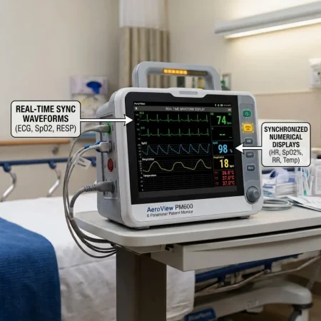 6 Parameter Patient Monitor (4)