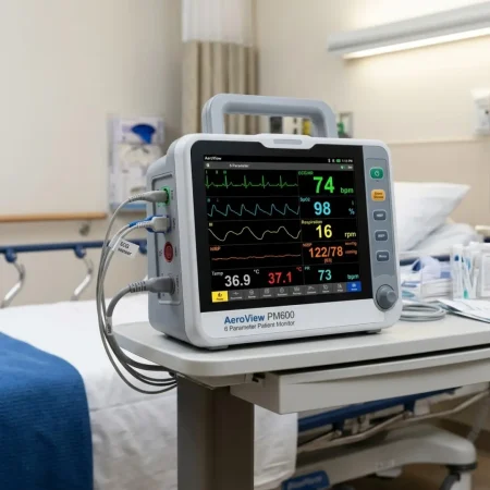 6 Parameter Patient Monitor