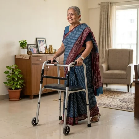ADJUSTABLE HEIGHT WALKER (4)
