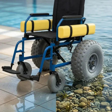 AMPHIBIOUS WHEELCHAIR (2)