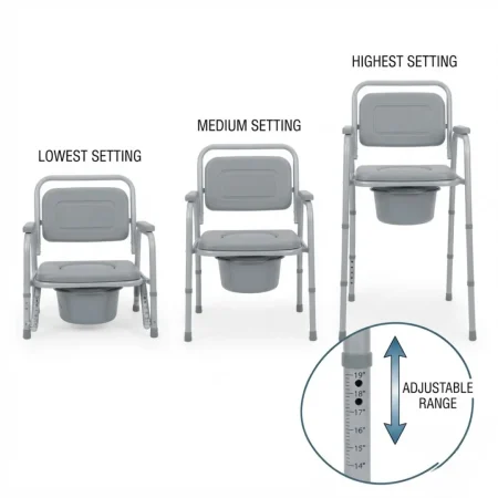Bedside Commode Chair (2)