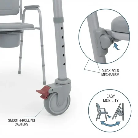 Bedside Commode Chair (3)