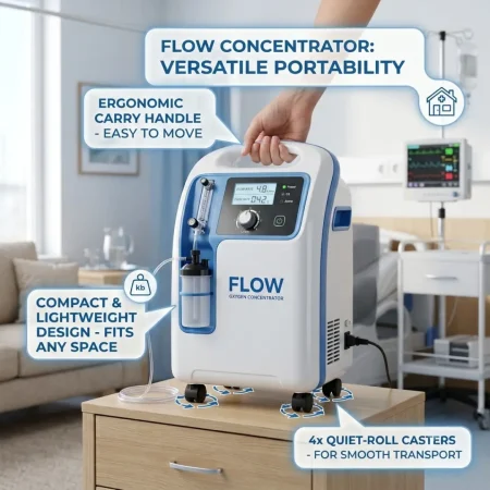 FLOW OXYGEN CONCENTRATOR (3)