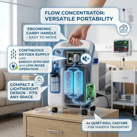 FLOW OXYGEN CONCENTRATOR (4)