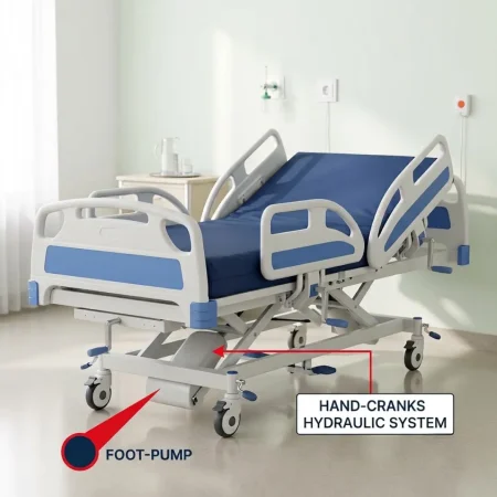 HYDRAULIC HOSPITAL BED (4)