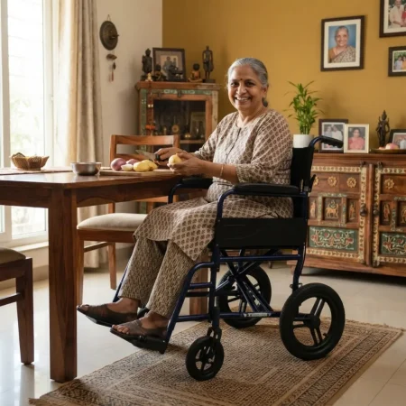 LIGHTWEIGHT WHEELCHAIR (4)