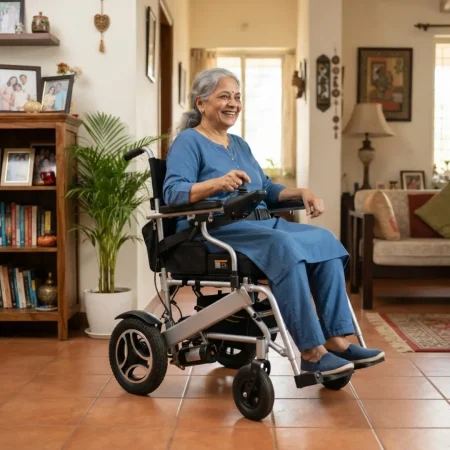 MOTORISED WHEELCHAIR (4)