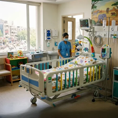 PEDIATRIC HOSPITAL BED (2)
