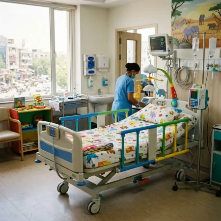 PEDIATRIC HOSPITAL BED