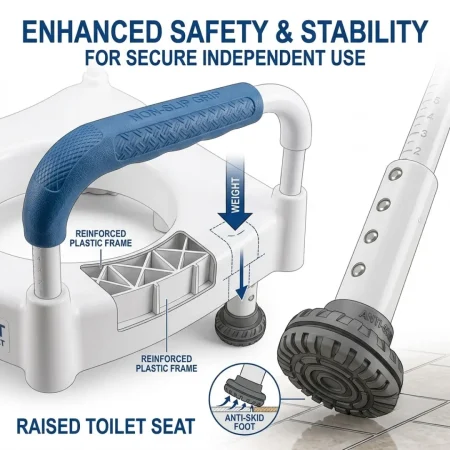 RAISED TOILET SEAT (3)