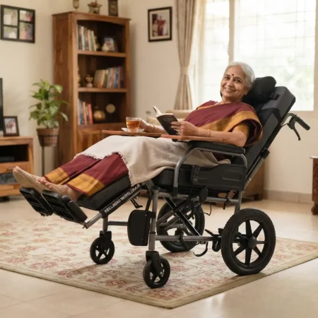 RECLINING WHEELCHAIR (4)