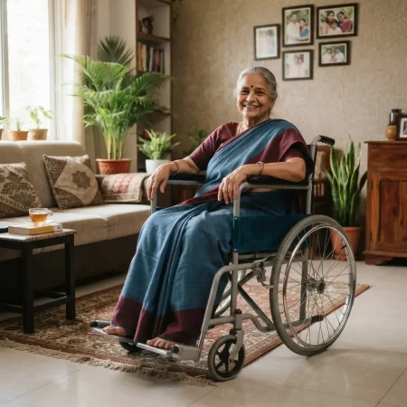 STANDARD MANUAL WHEELCHAIR (4)