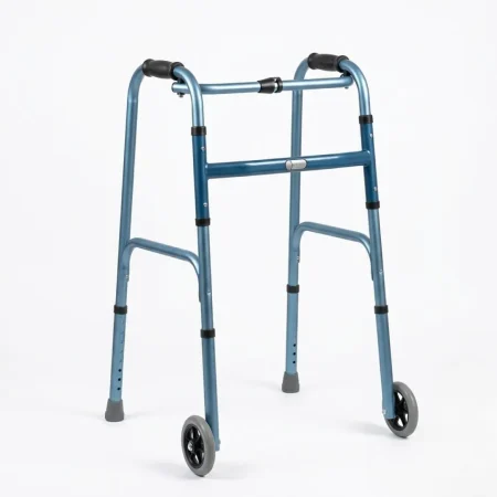 TWO WHEEL FOLDABLE WALKER