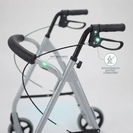 Walker with Hand Brake 3